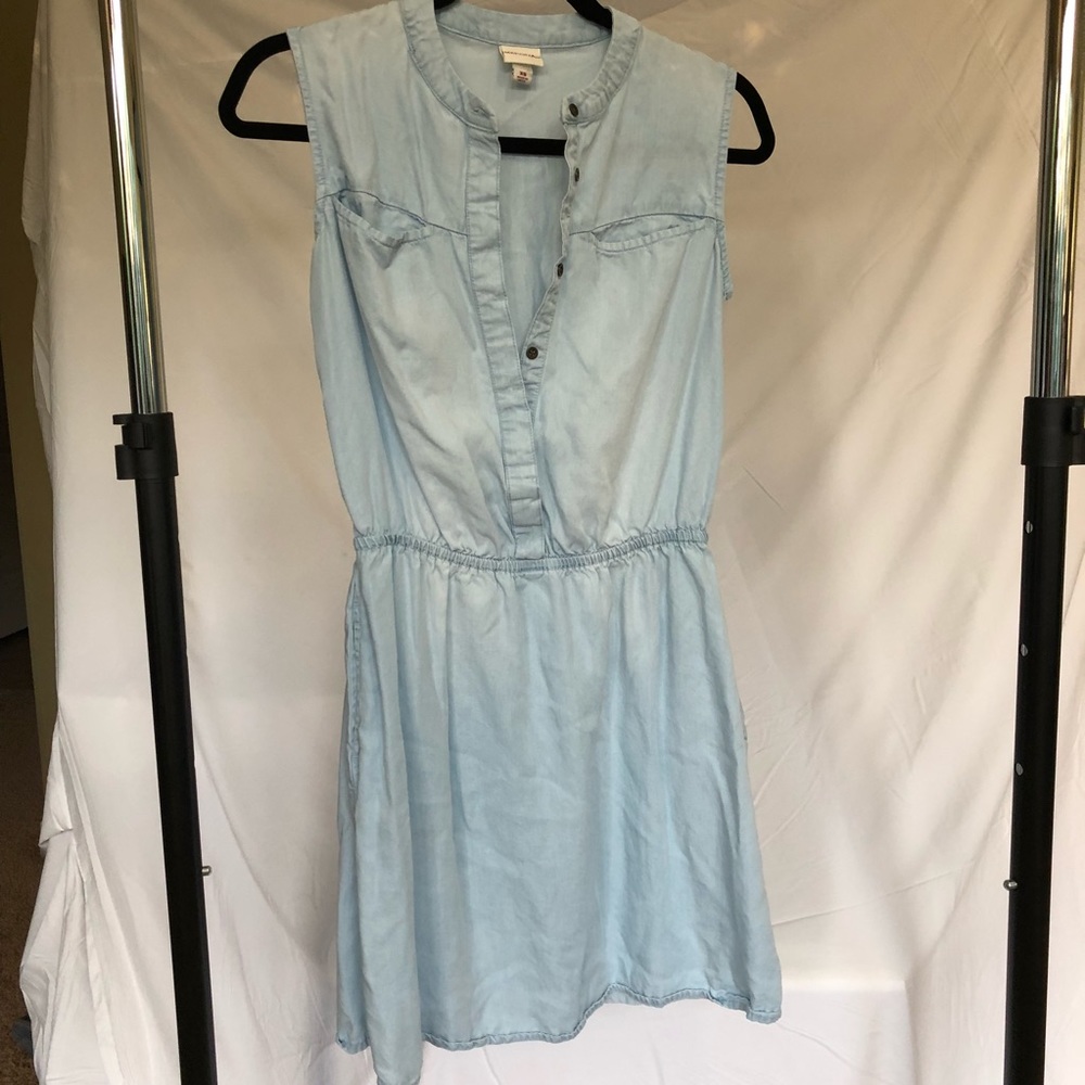Merona sleeveless chambray dress